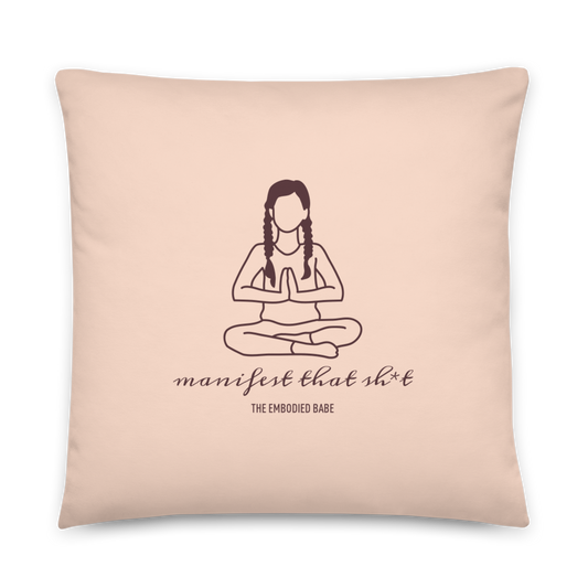 Amy Manifest Pillow