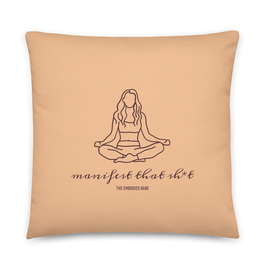 Marilyn Manifest Pillow